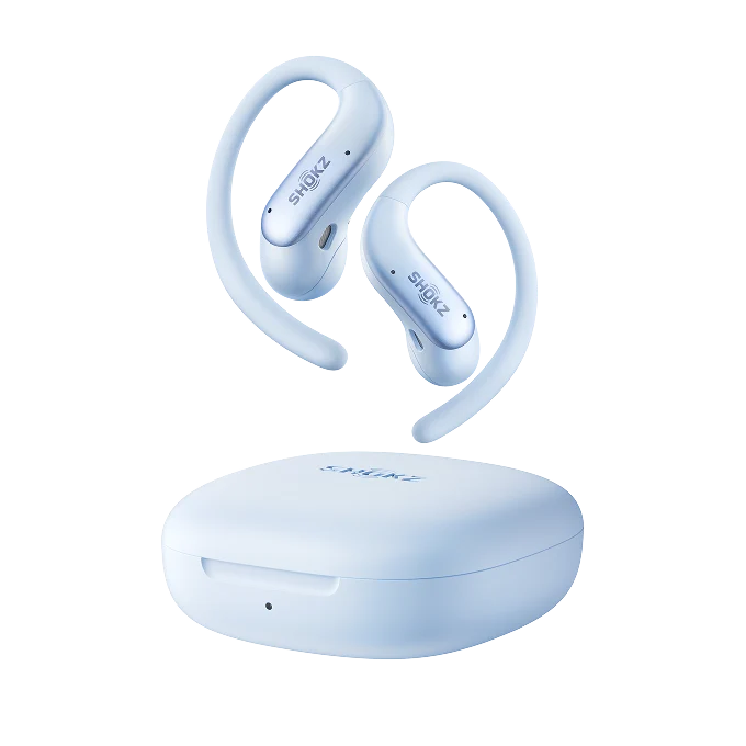 Shokz OpenFit Air 2 porté à l'oreille