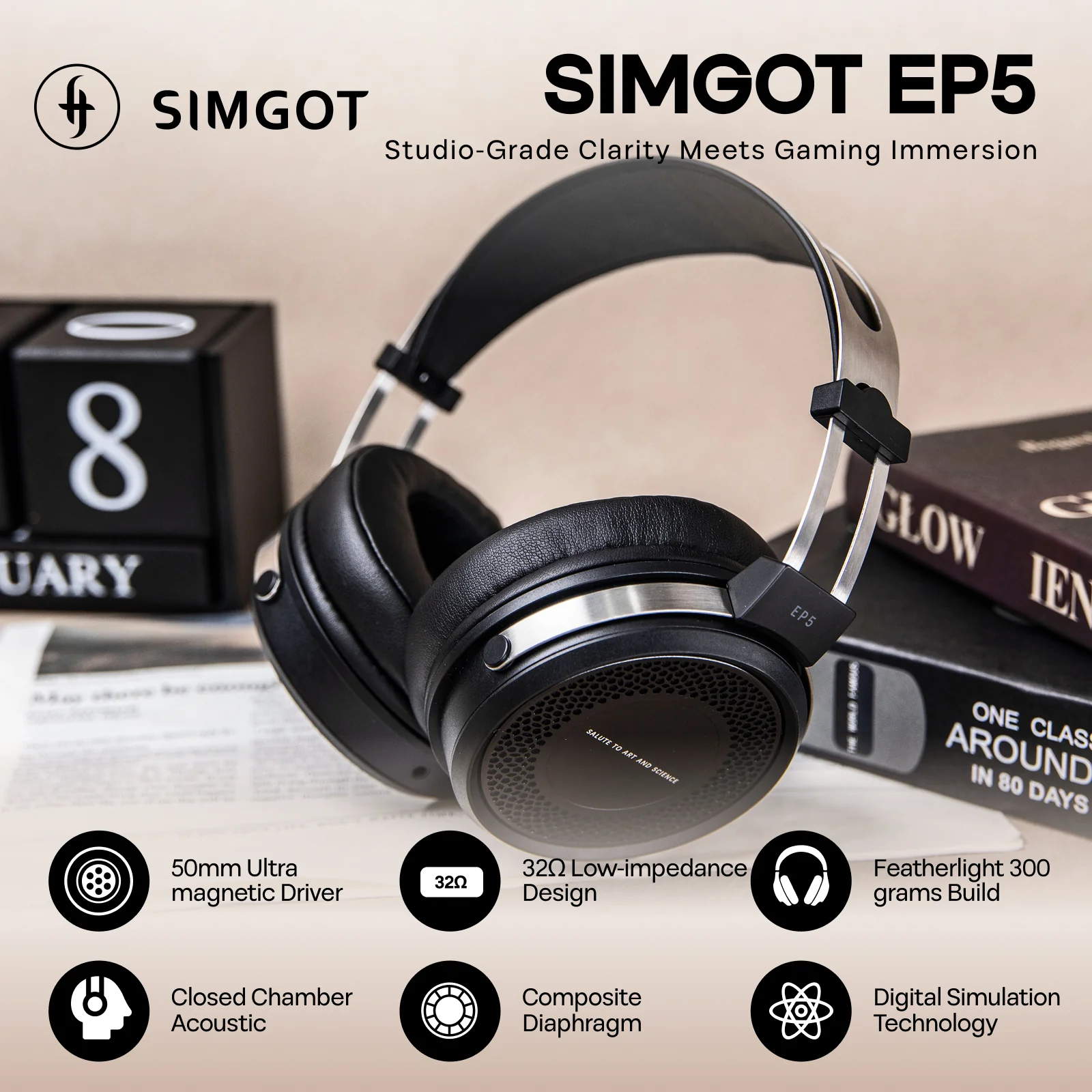 SIMGOT EP5 avec ses accessoires
